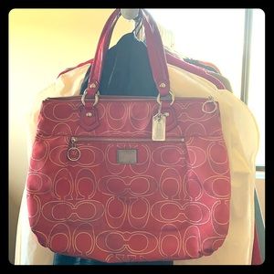Red Coach purse